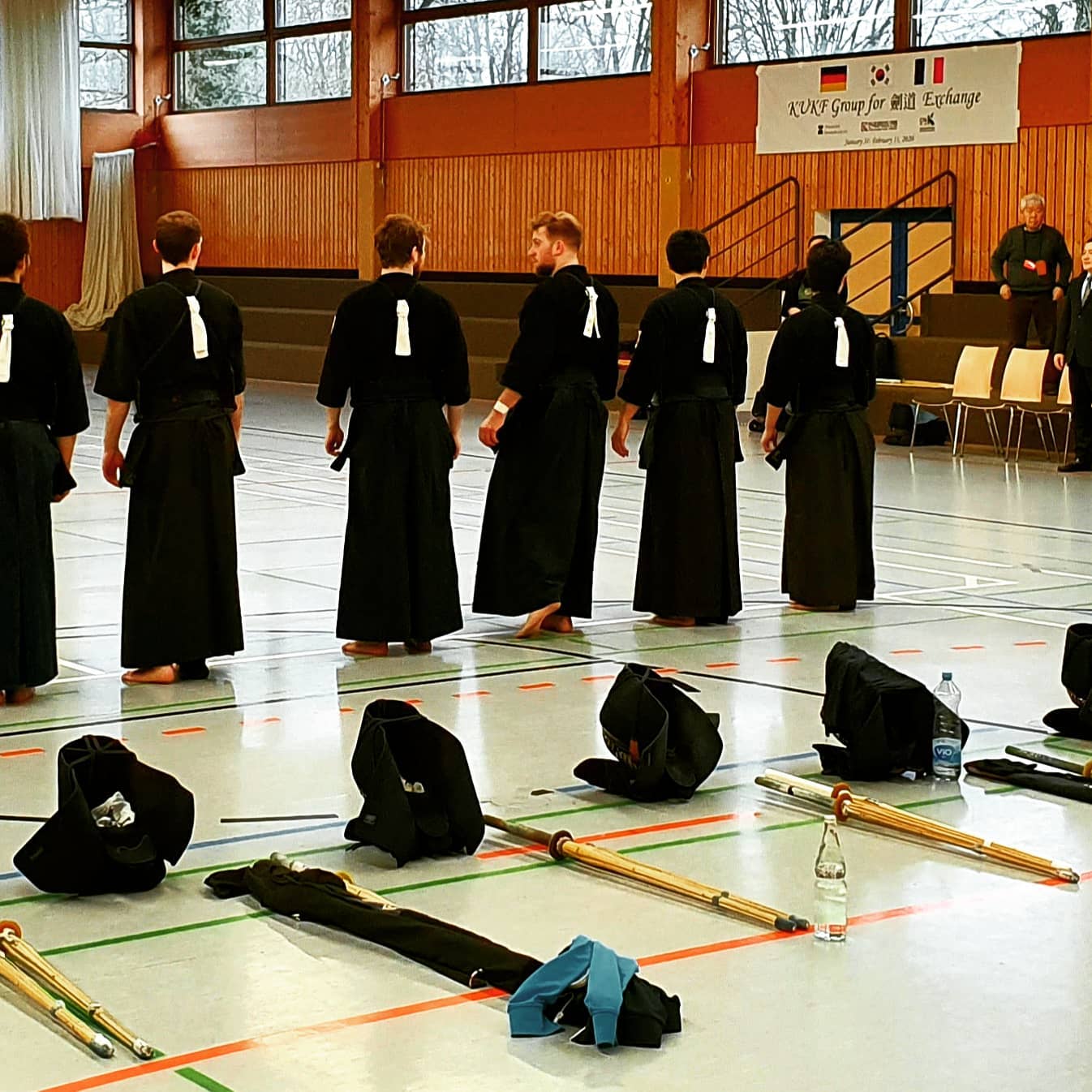 Koreanische Kendo-Delegation in Offenburg!